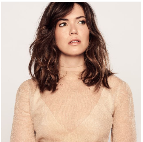 The Binx Chain Choker on Mandy Moore in Who What Wear