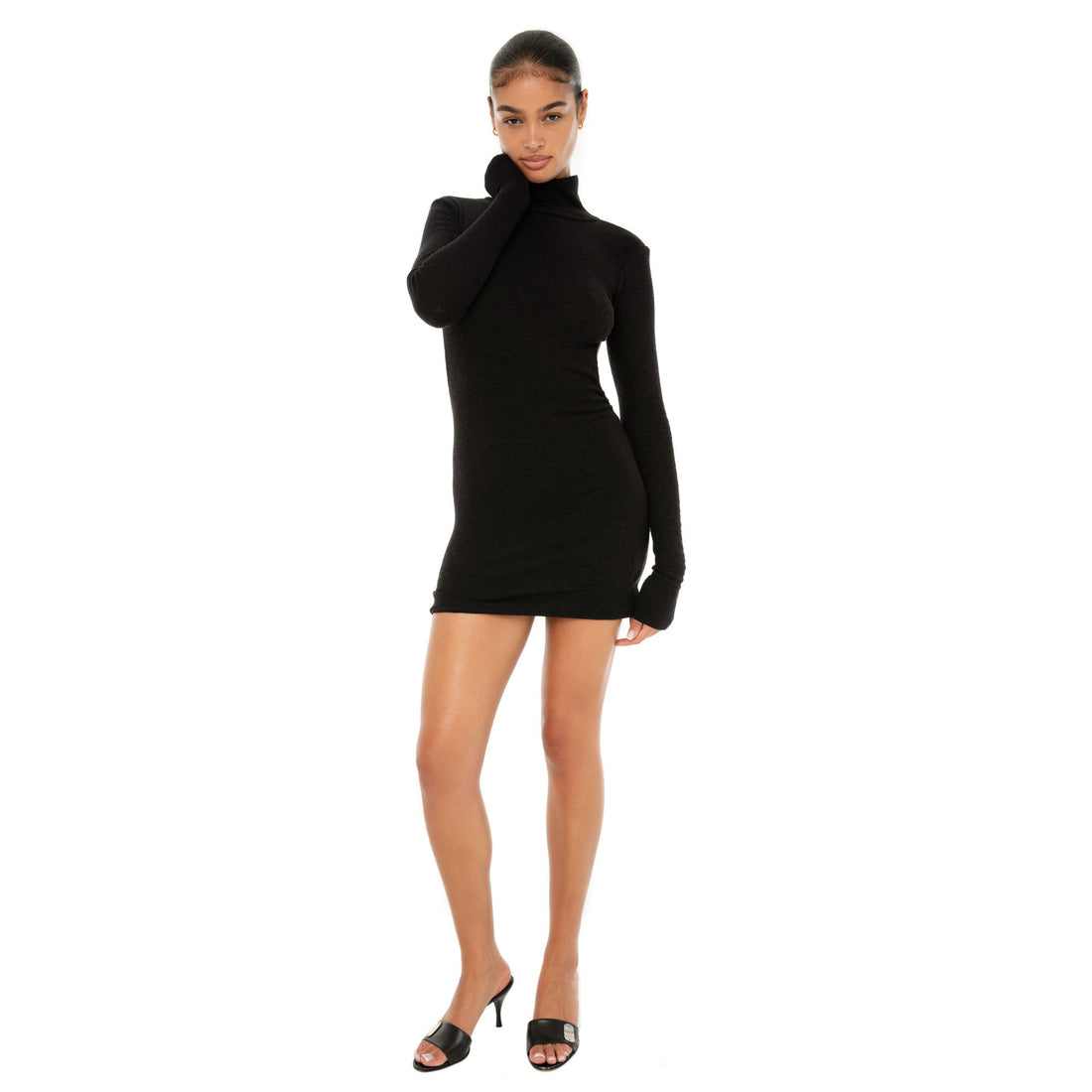 Are You Am I - Denz Dress **black