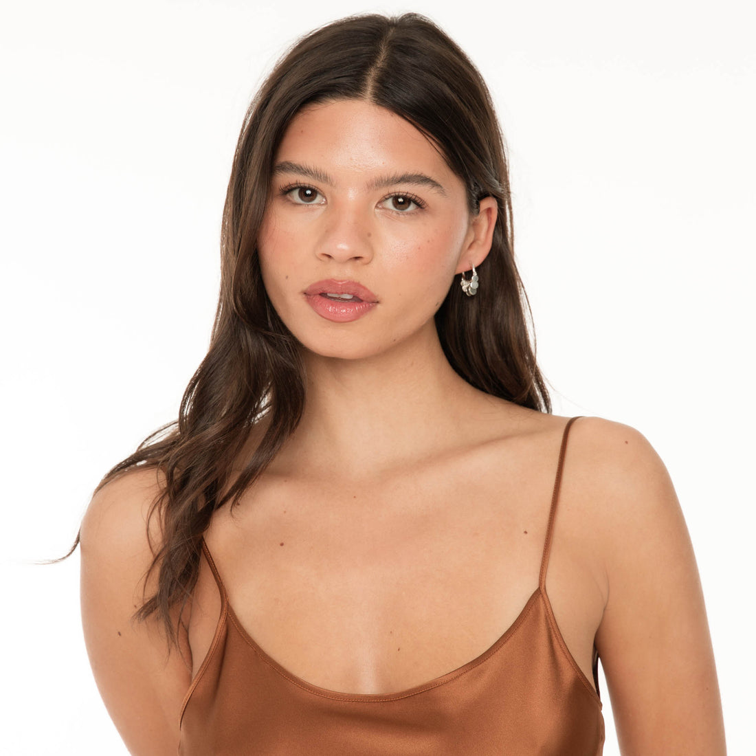 cyren hoop silver