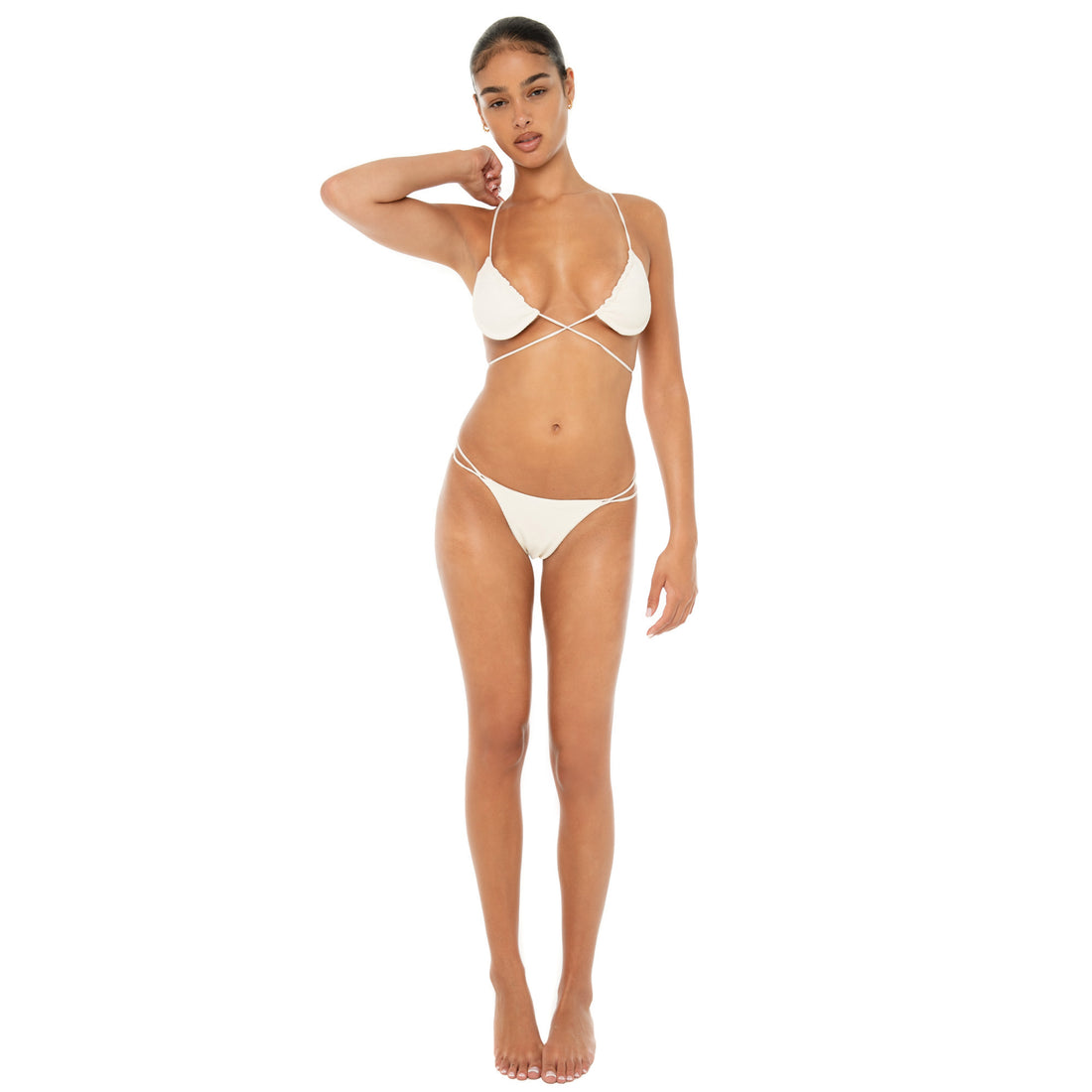 Are You Am I - Iti SWIM Top **cream