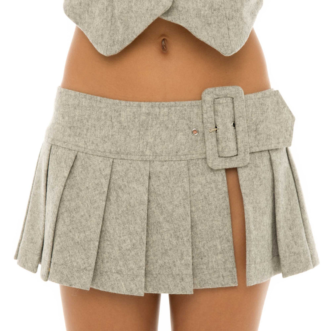 Are You Am I - Kess Skirt **dove