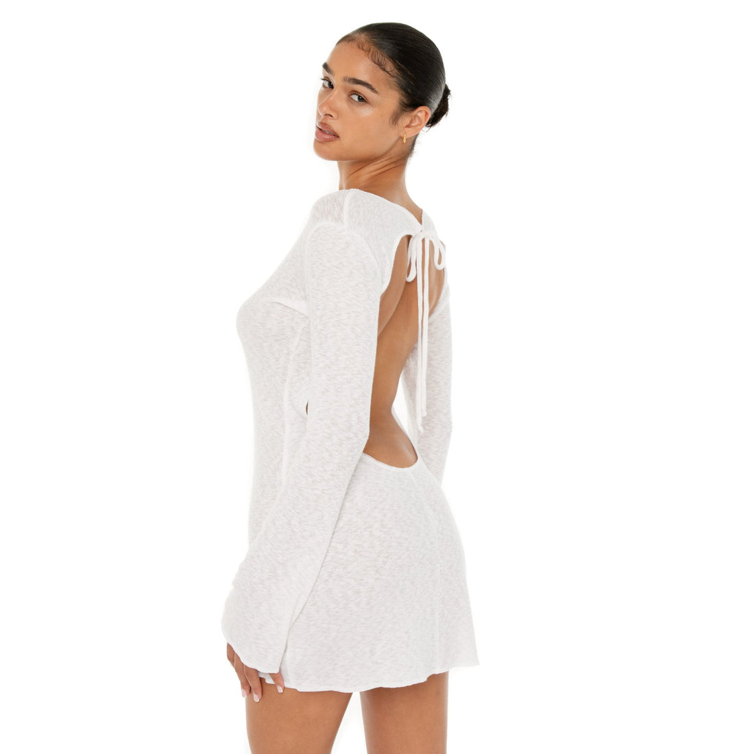 Are You Am I - Kikka Dress **white