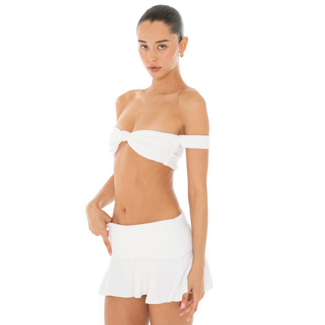 Are You Am I - Koki Skirt **white