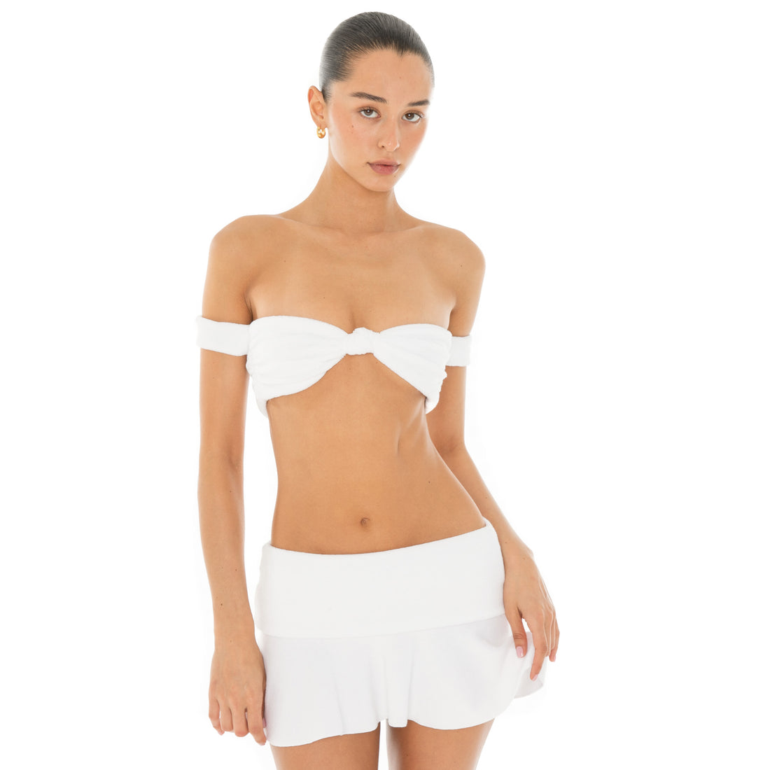 Are You Am I - Koki Skirt **white