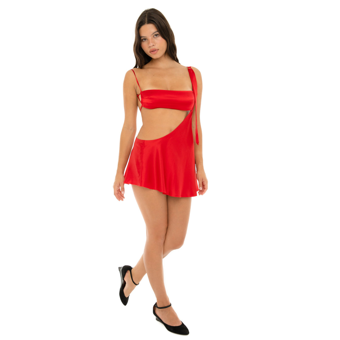 Are You Am I - Kyften Skirt **cherry-red