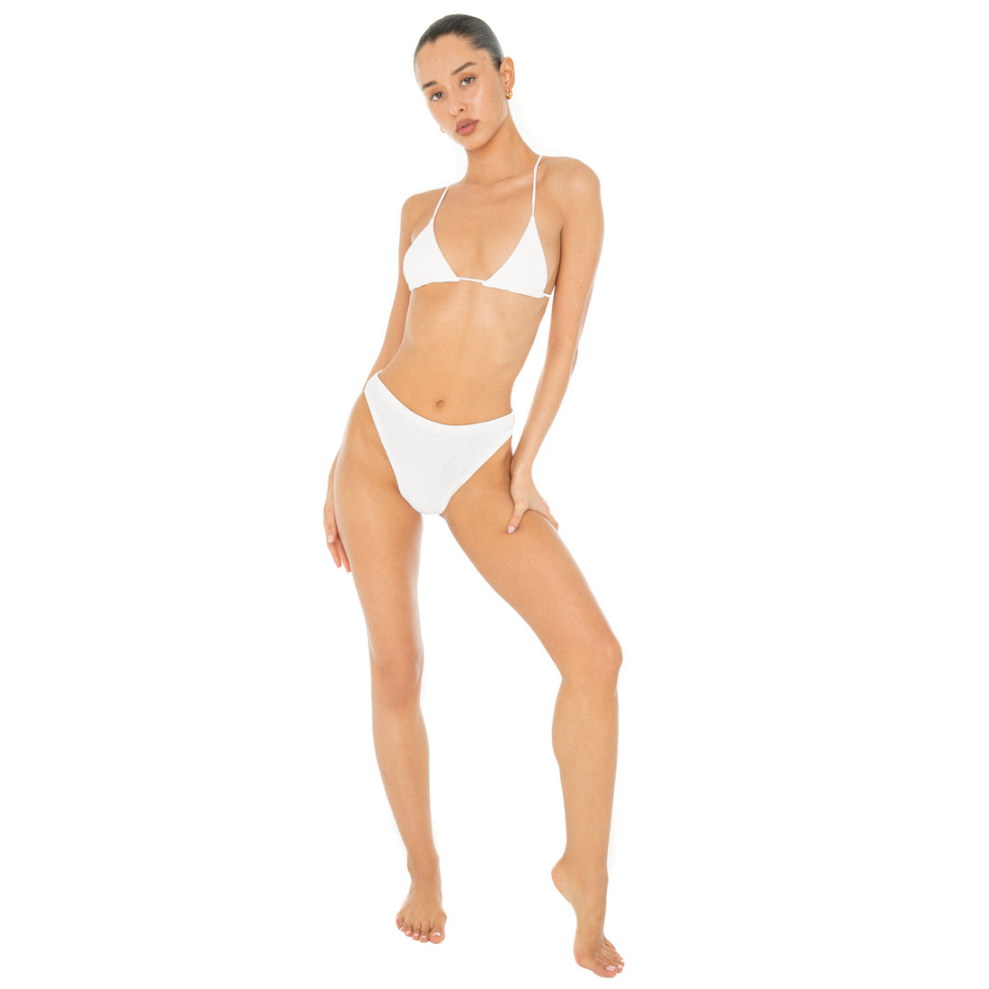 Are You Am I - Maika SWIM Bottom **white