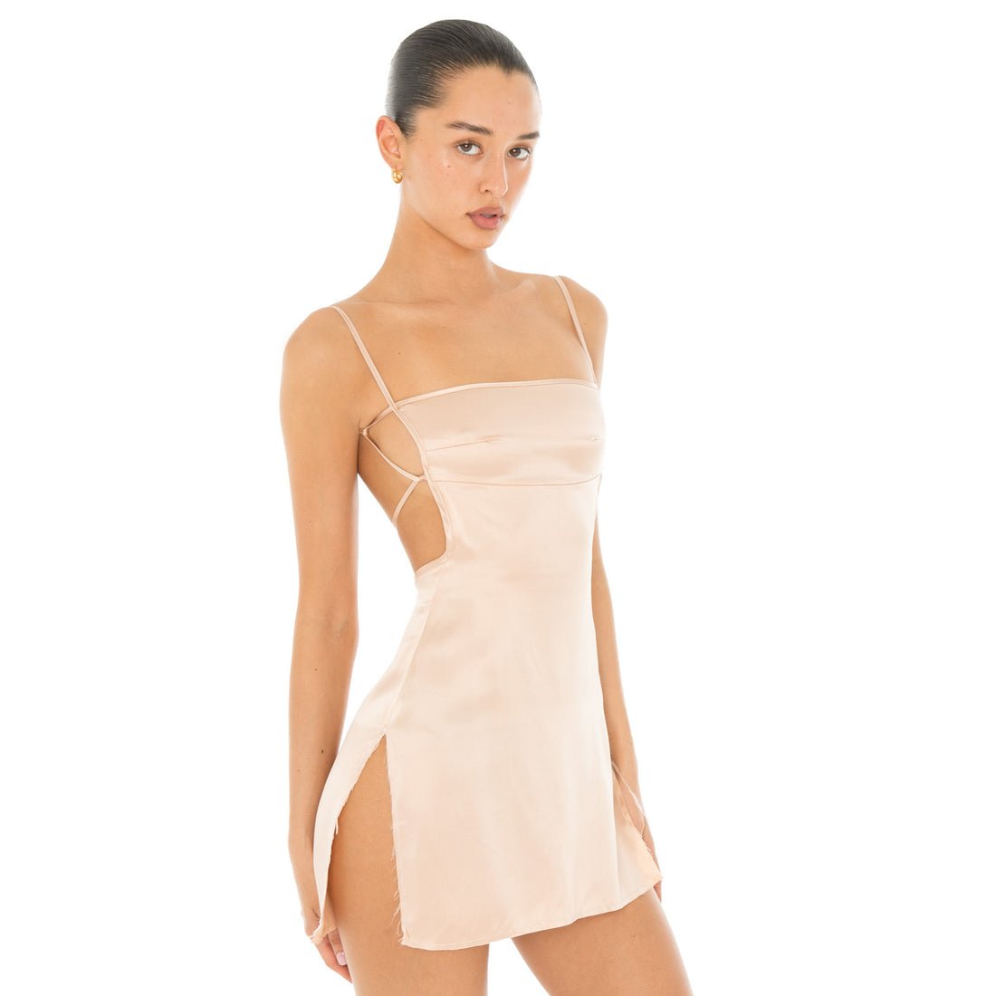 Are You Am I - Missi Dress **fawn