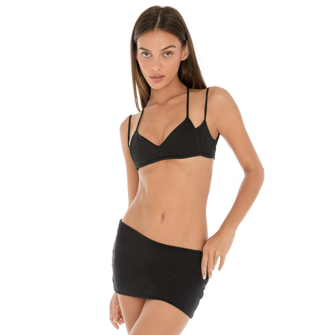 Are You Am I - Nevah Skirt **black