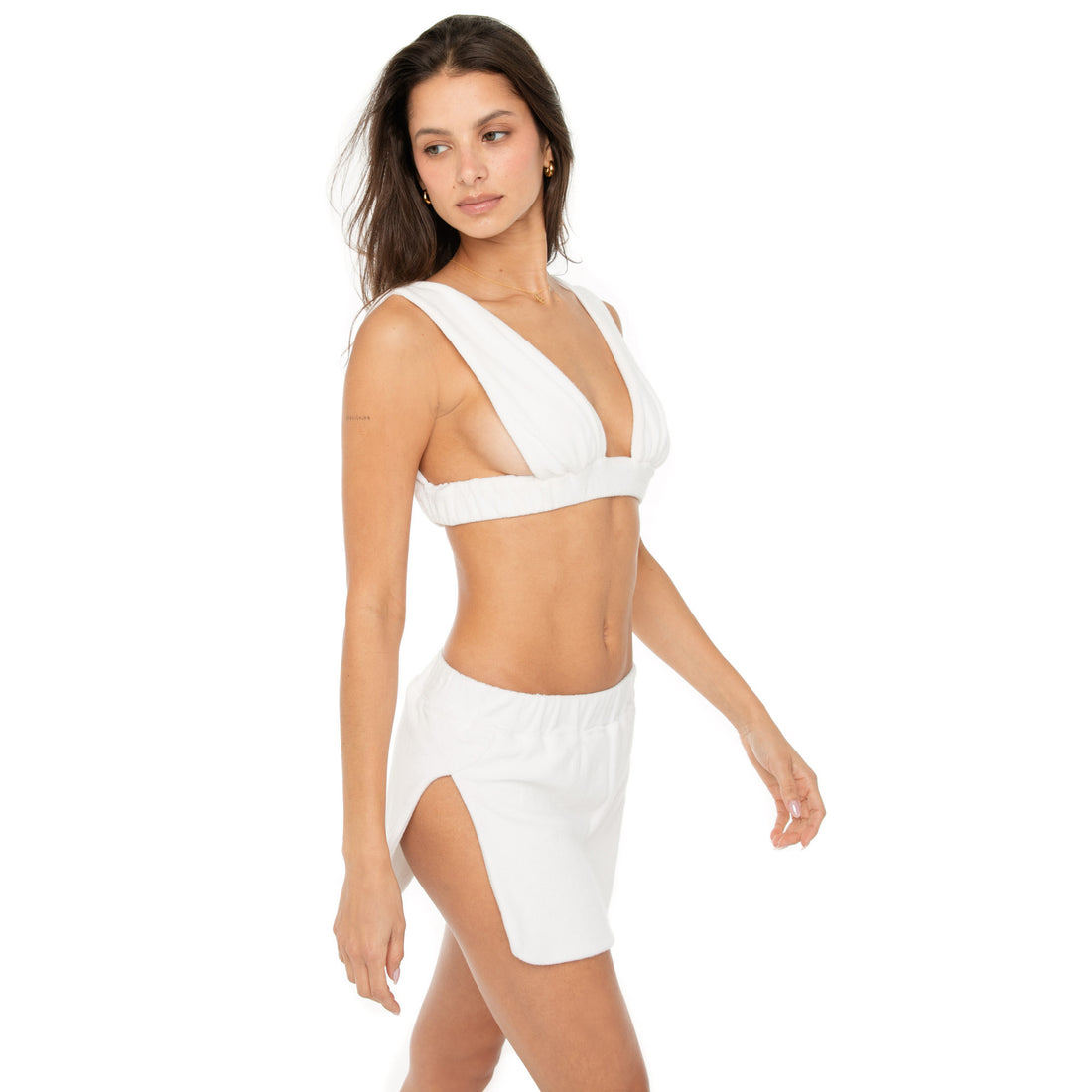 Are You Am I - Nicia Skirt **white