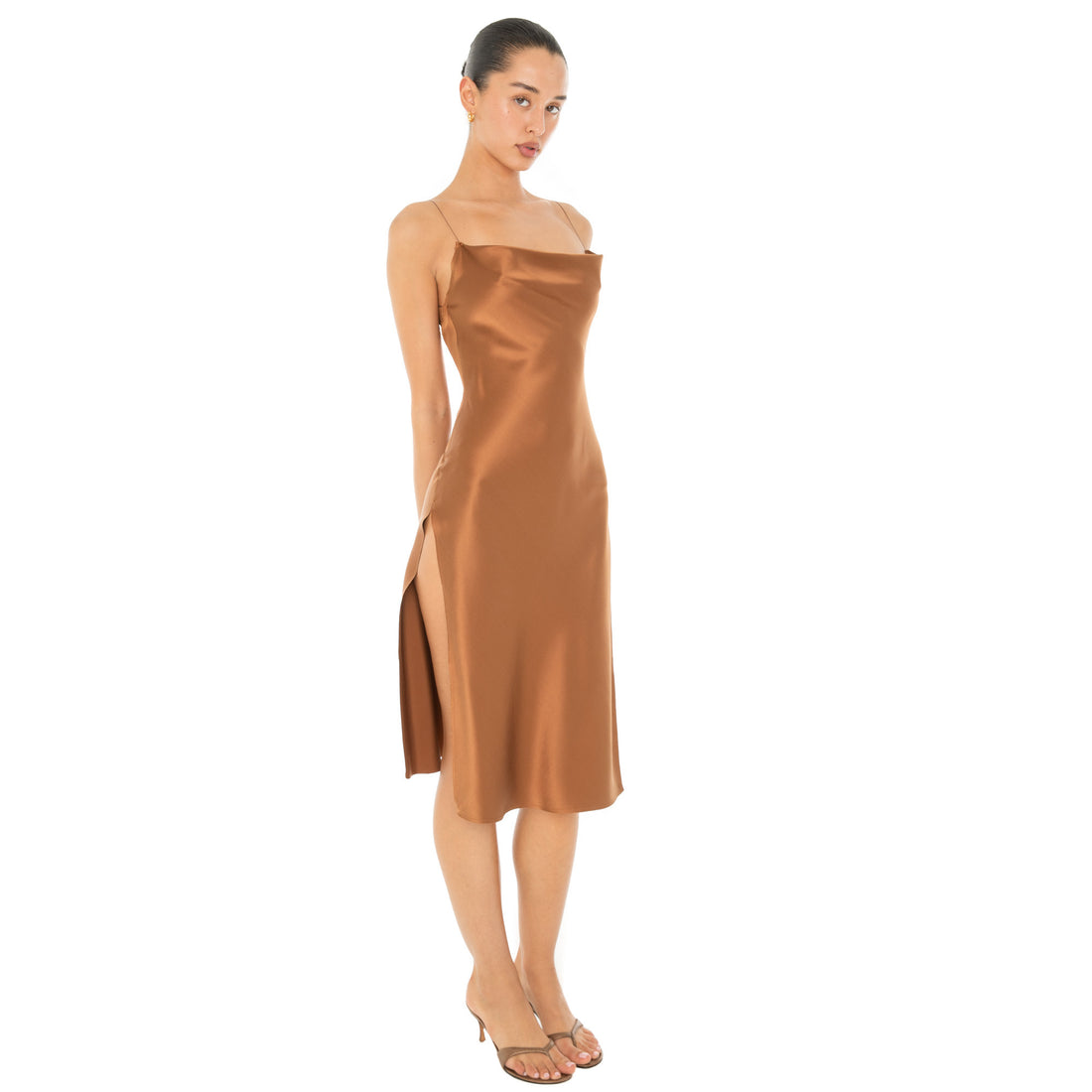 Are You Am I - Nique Dress **copper