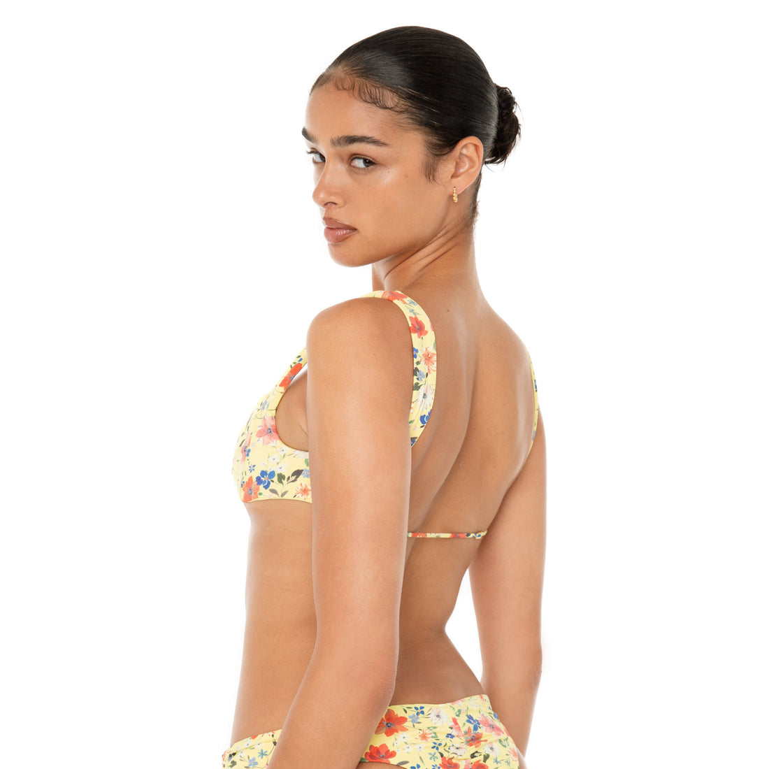 Are You Am I - Nou Swim Top **lemon blossom