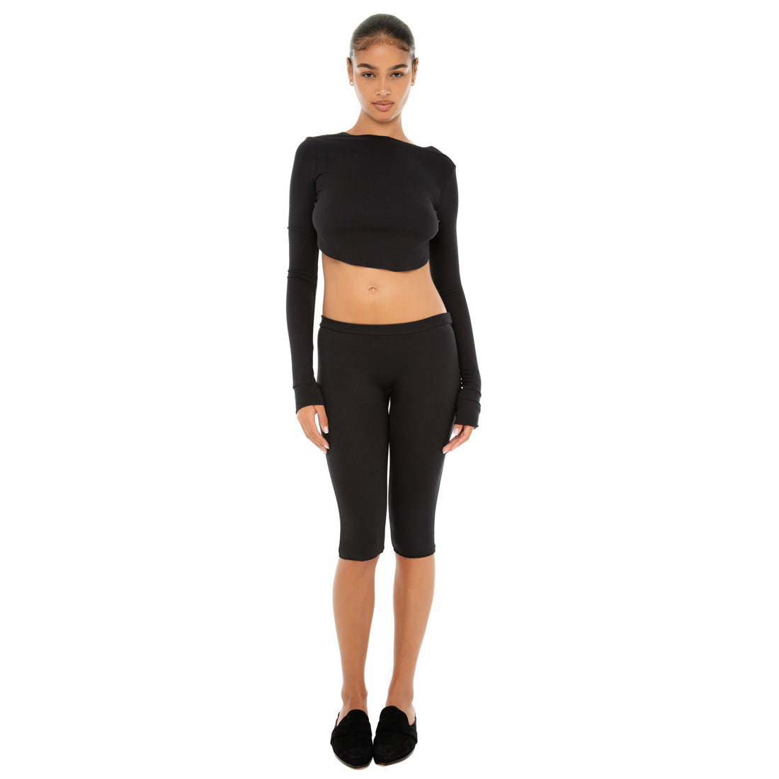 Are You Am I - Quinn Top **black