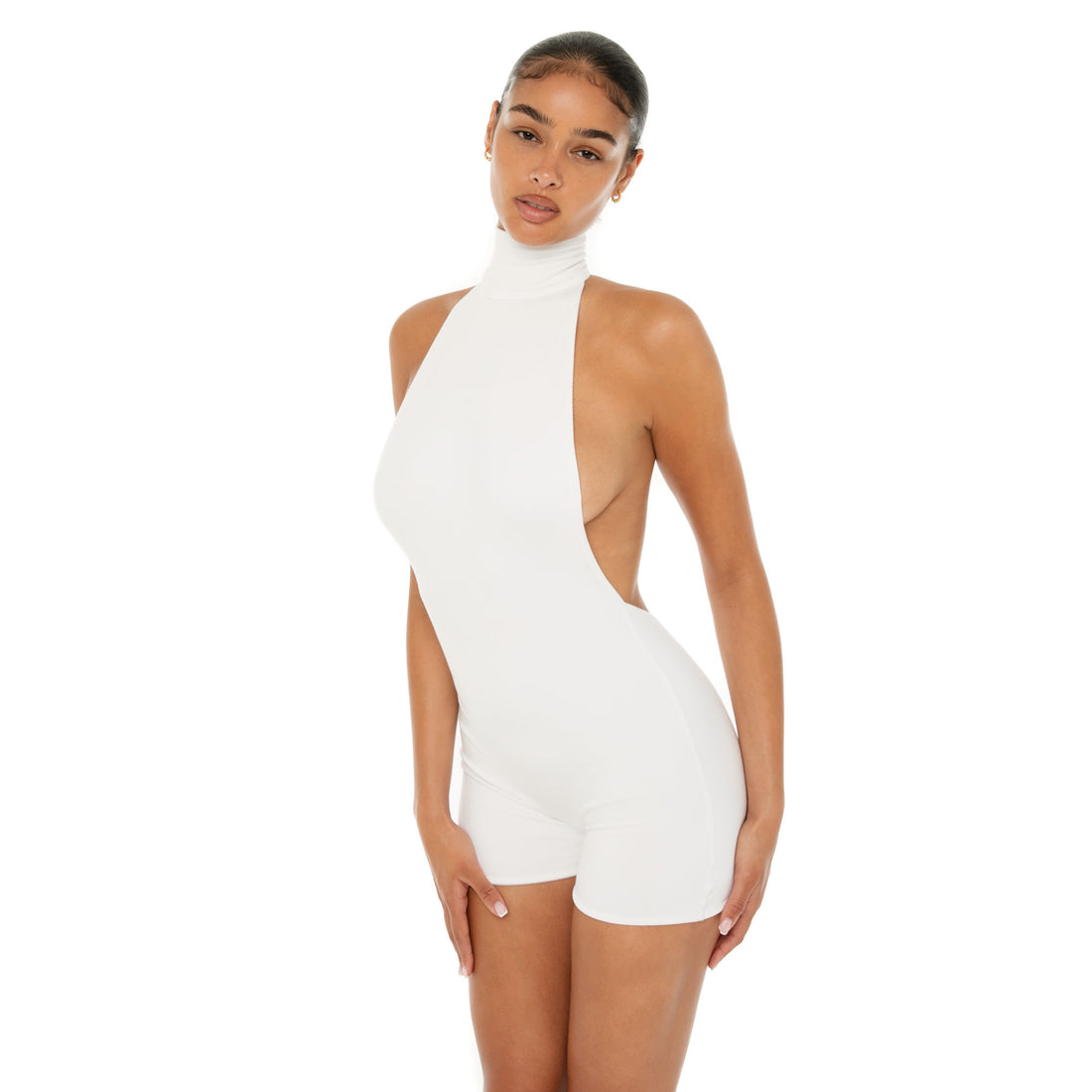 Are You Am I - Raili Romper **white