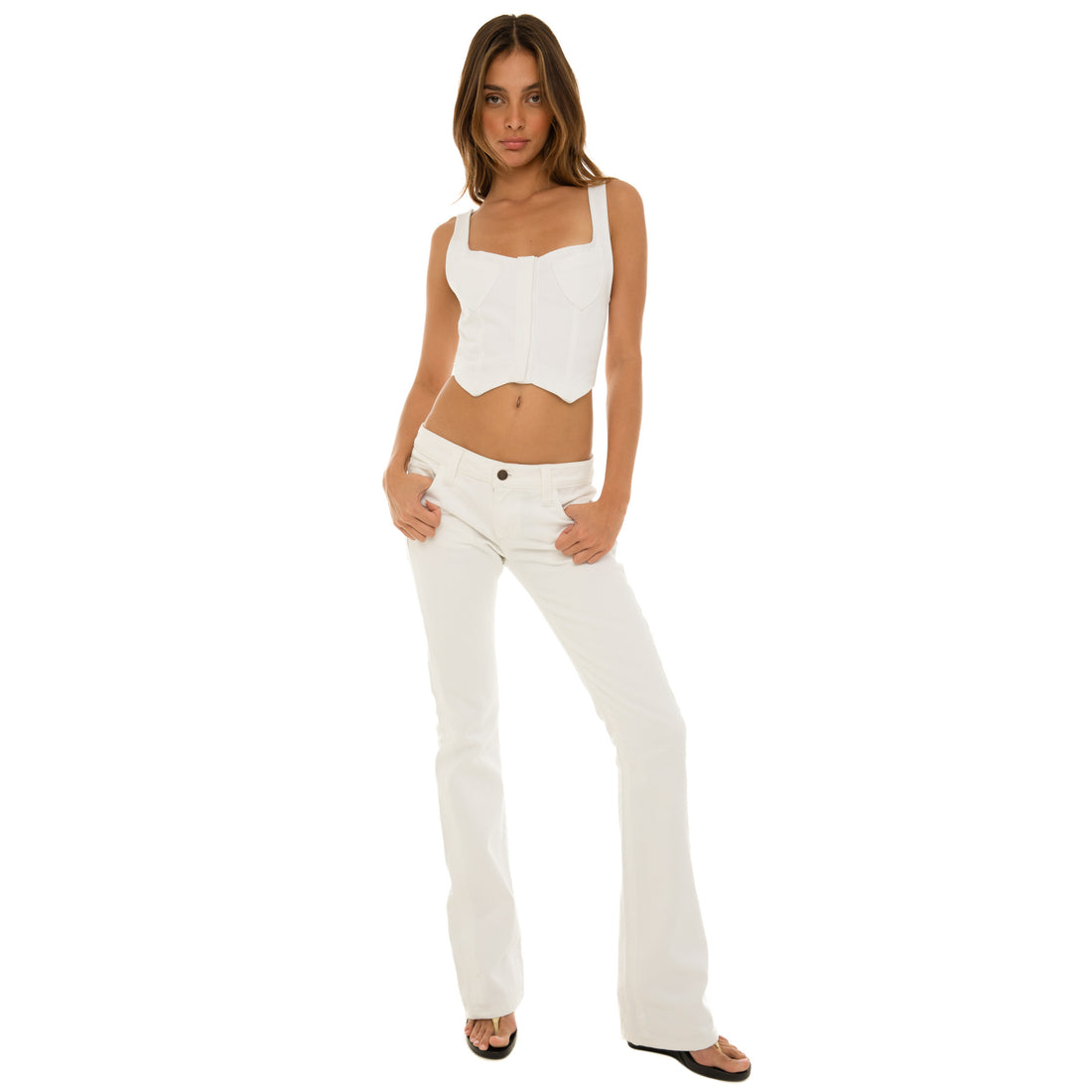 Are You Am I - Riku Tank **white