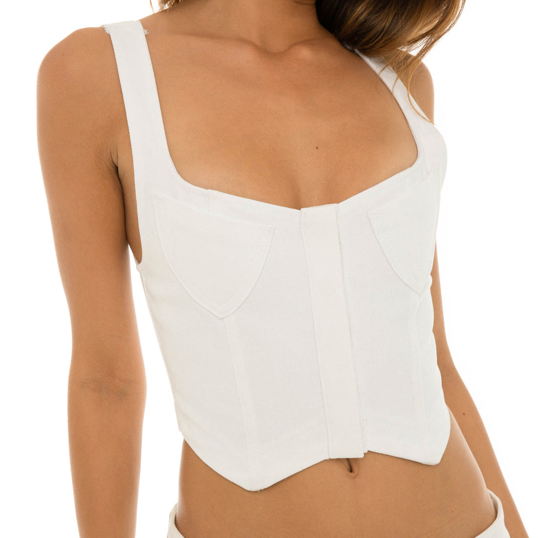 Are You Am I - Riku Tank **white