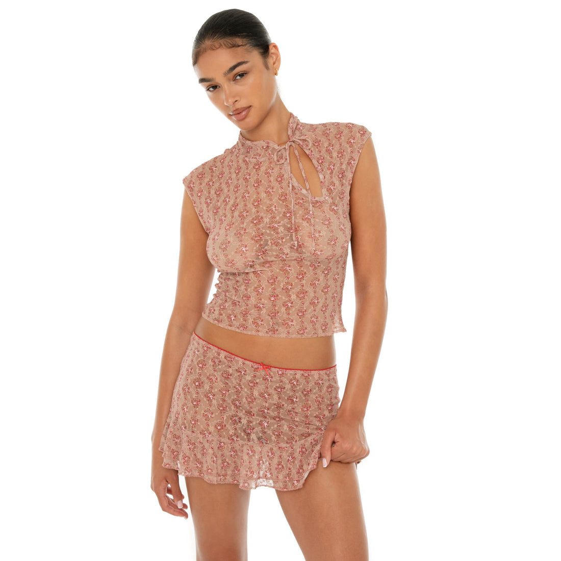 Are You Am I - Sephy Skirt **cherry blossom