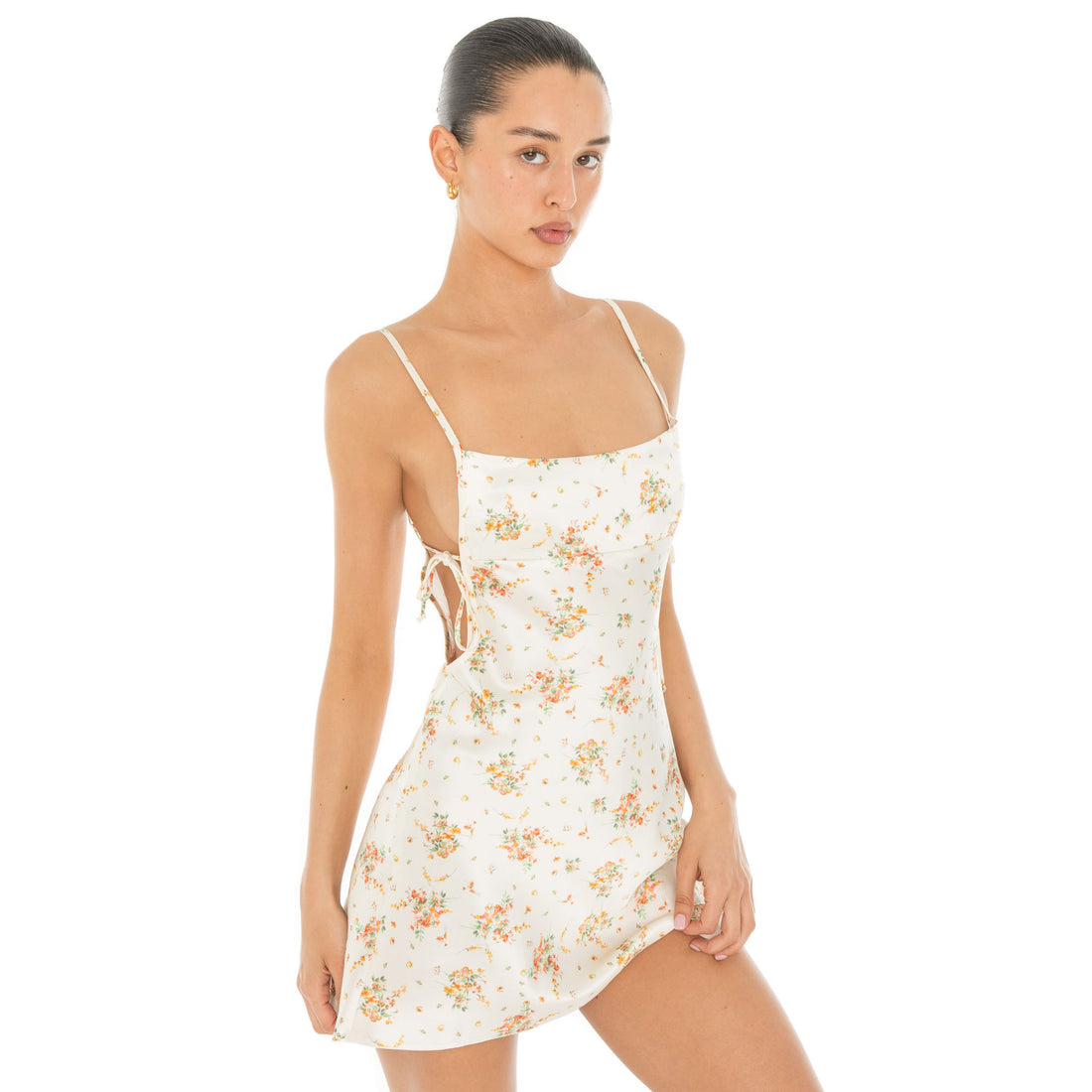 Are You Am I - Seraph Floral Dress **ivory