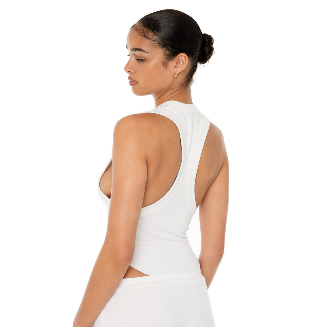 Are You Am I - Suki Tank **white