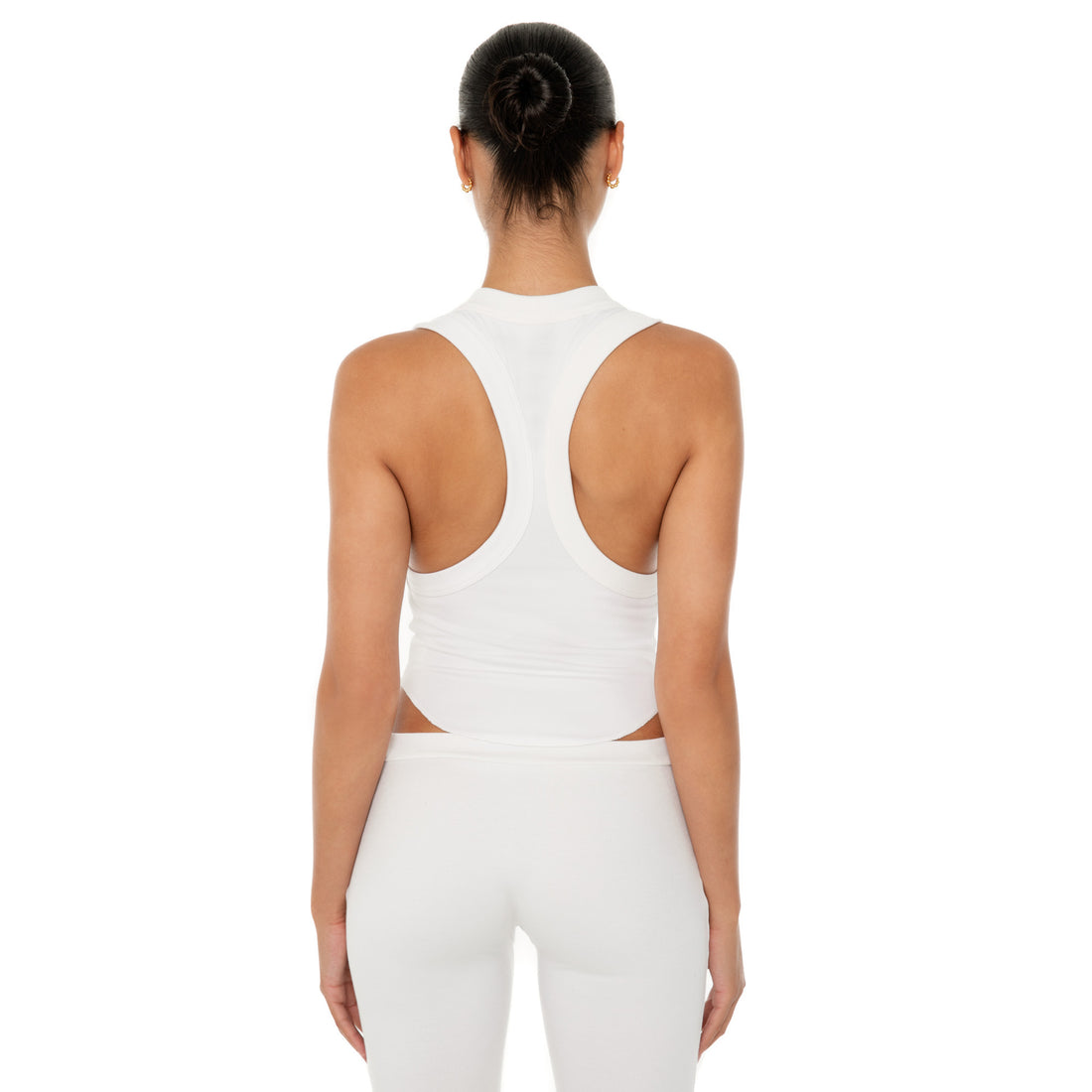 Are You Am I - Suki Tank **white