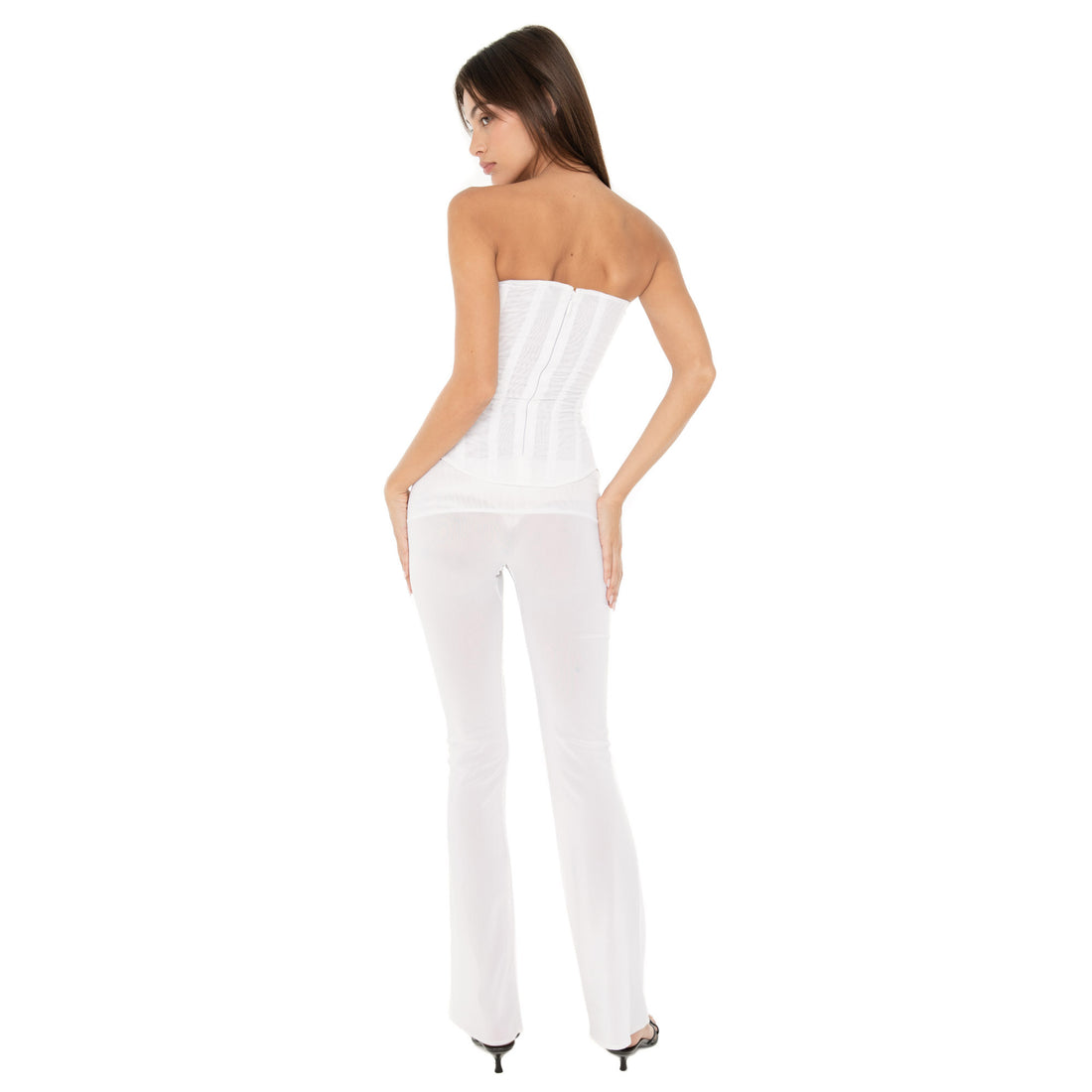 Are You Am I - Sunniva Pant **white