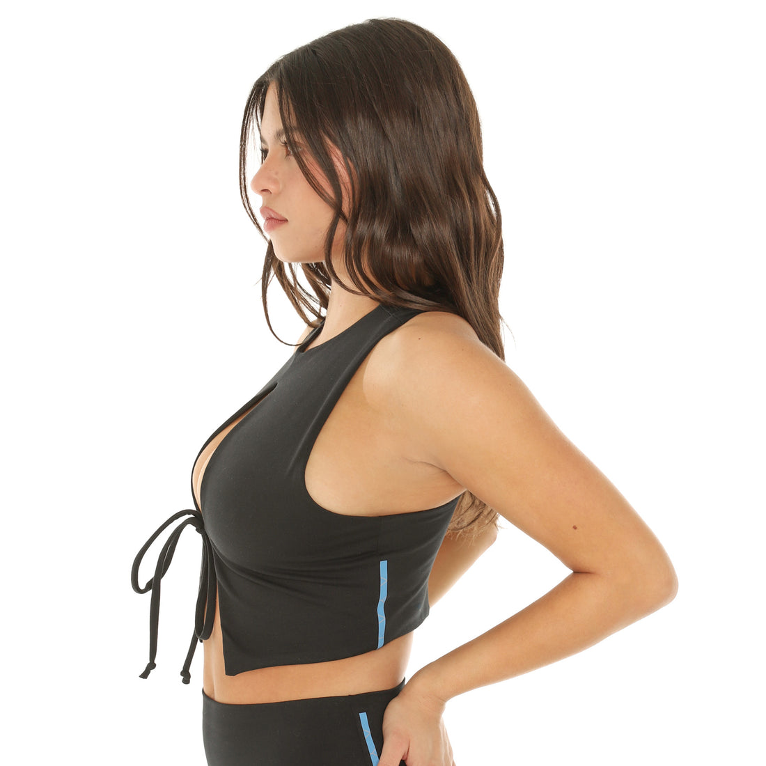 Are You Am I - Tegan Top **black