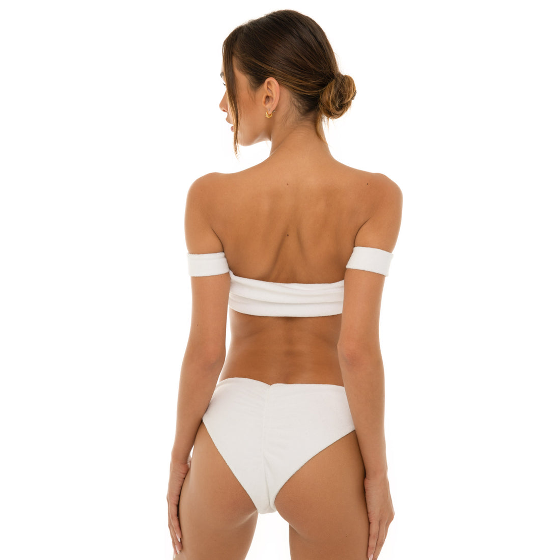 Are You Am I - Zora Terry Bikini Bottom **white