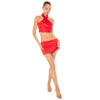 Are You Am I - Tini Skirt **cherry red