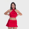 Are You Am I - Itsi Skirt **cherry-red