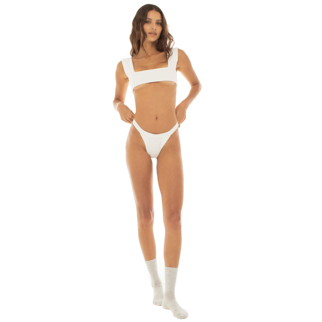 Are You Am I - Kipp Bikini **white