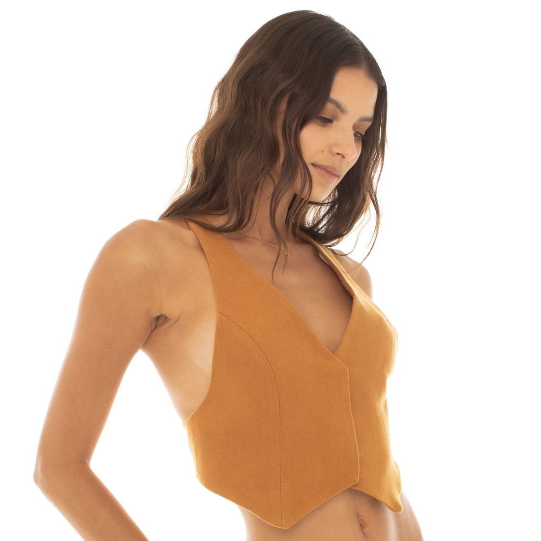 Are You Am I - Pau Vest **saffron