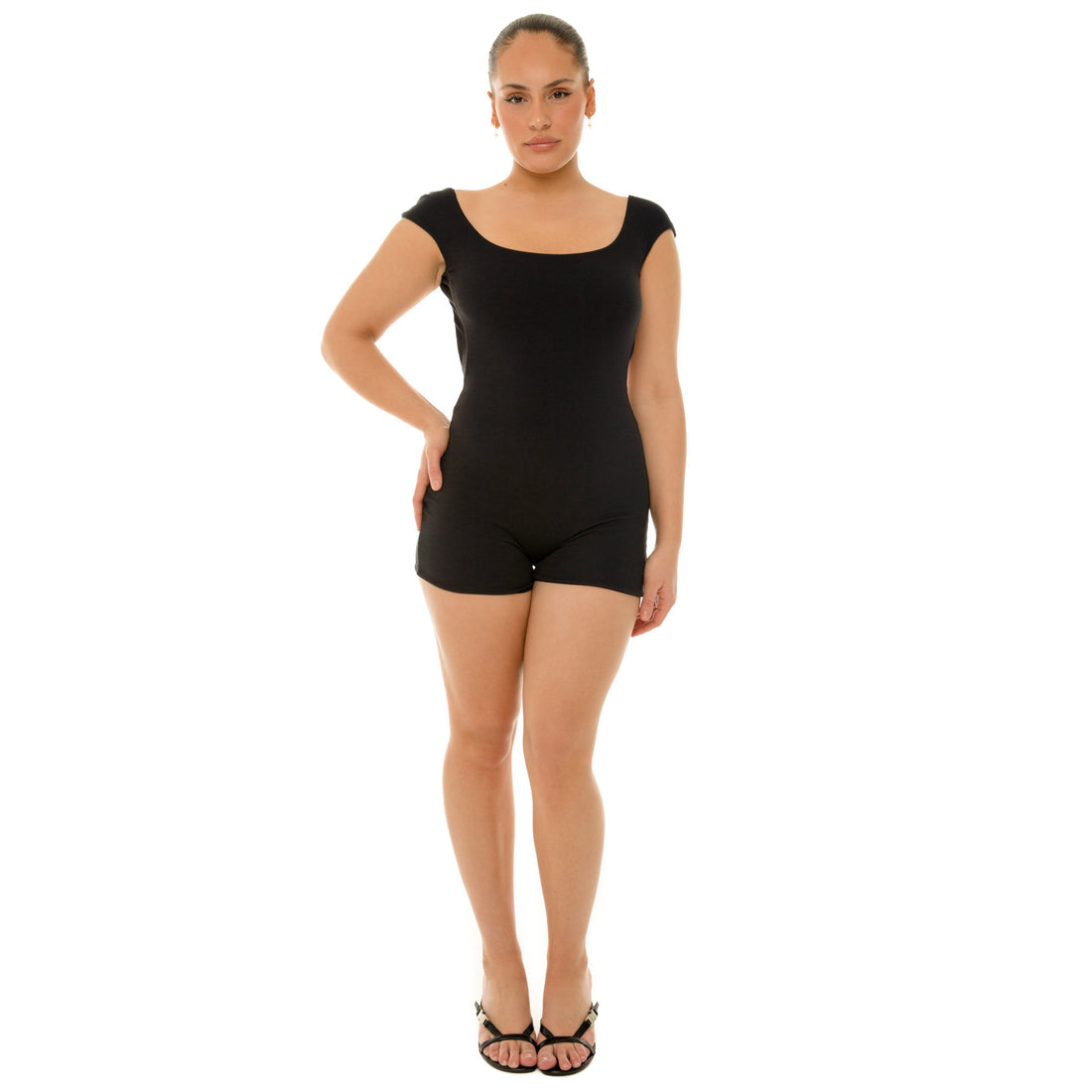 Are You Am I - Juna Romper **black