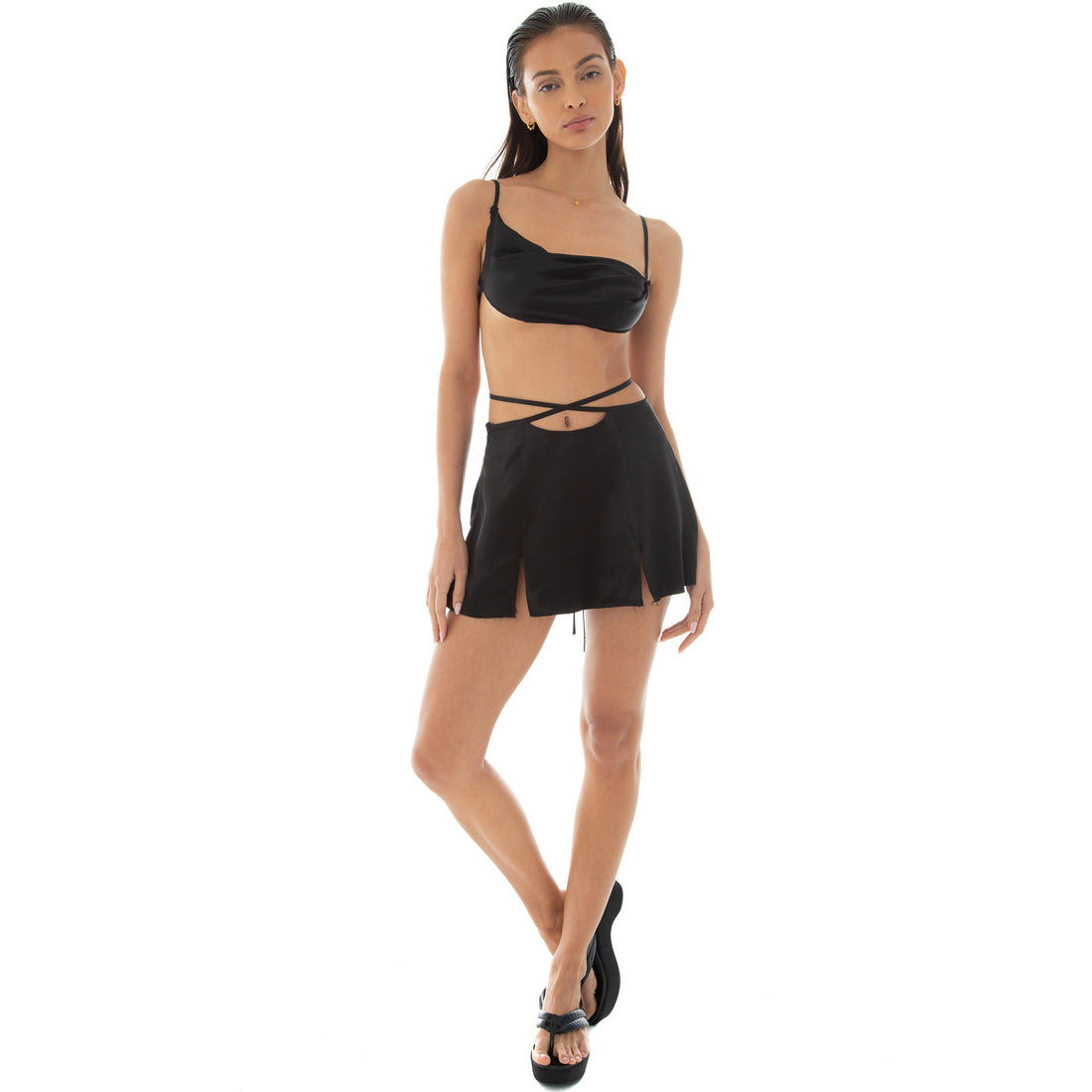 Are You Am I - Kitsi Skirt **black