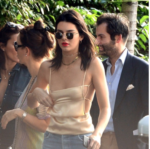 The Misa Dress on Kendall Jenner in Teen Vogue