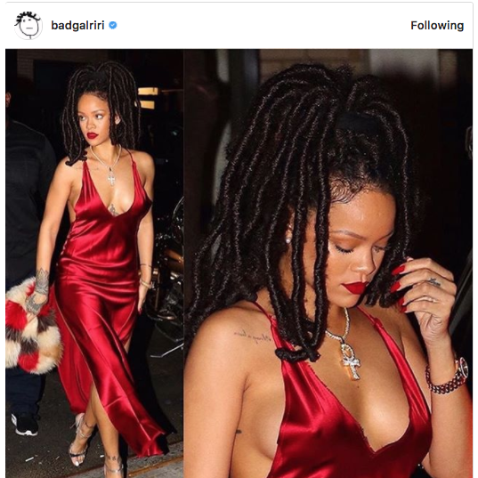 The Nyissa Dress on Rihanna in InStyle