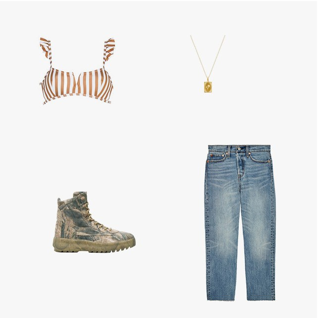 Dulce Necklace in Vogue's summer vacation looks