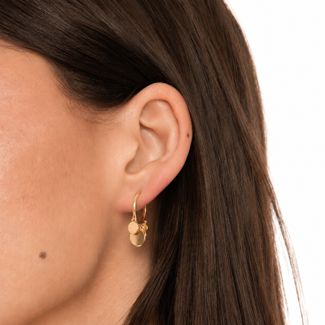 cyren hoop gold