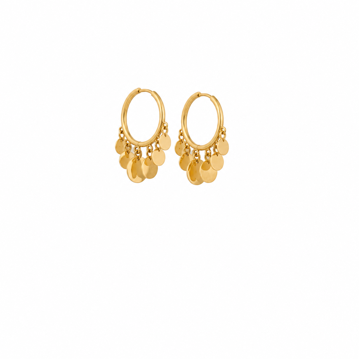 cyren hoop gold