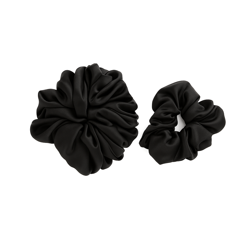 Are You Am I - Faeli Scrunchie **black