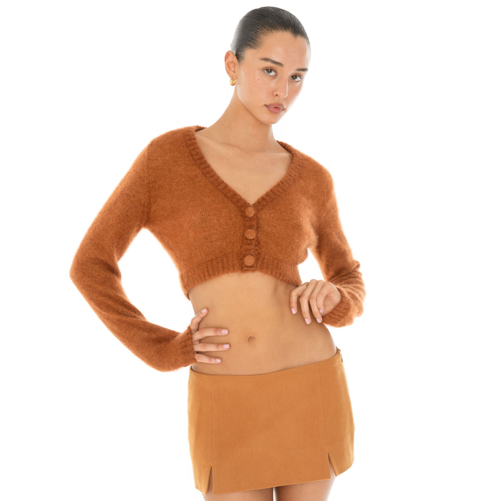 Are You Am I - Cosette Cardigan **sienna
