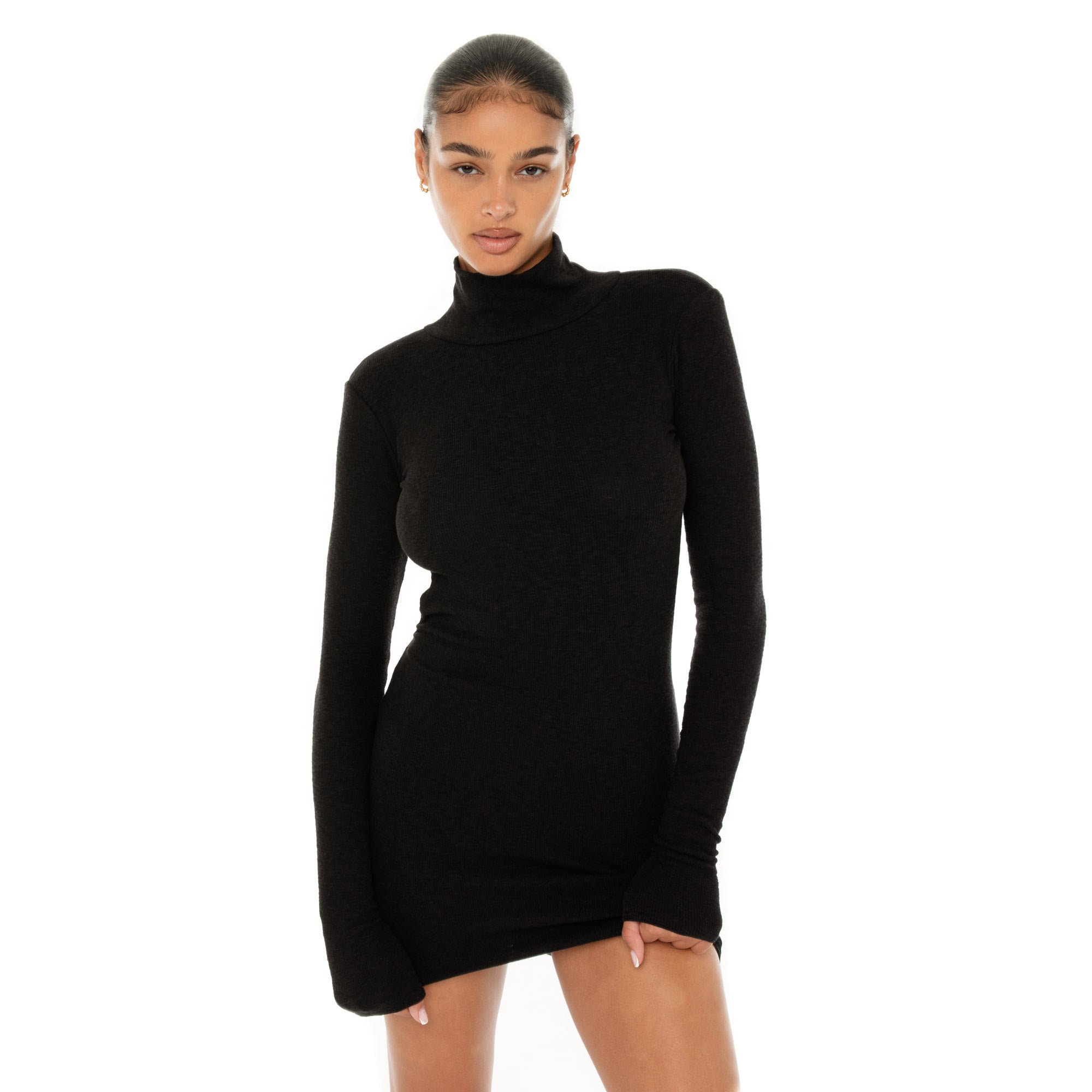 Are You Am I | Denz Dress | Are You Am I Black / XXS Are You Am I | Denz Dress | Are You Am I Black / XXS