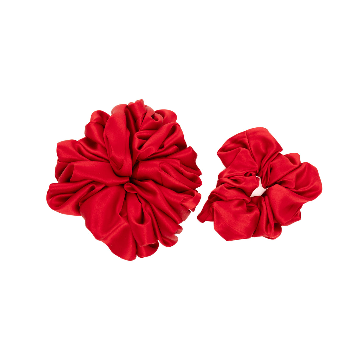 Are You Am I - Faeli Scrunchie **cherry-red