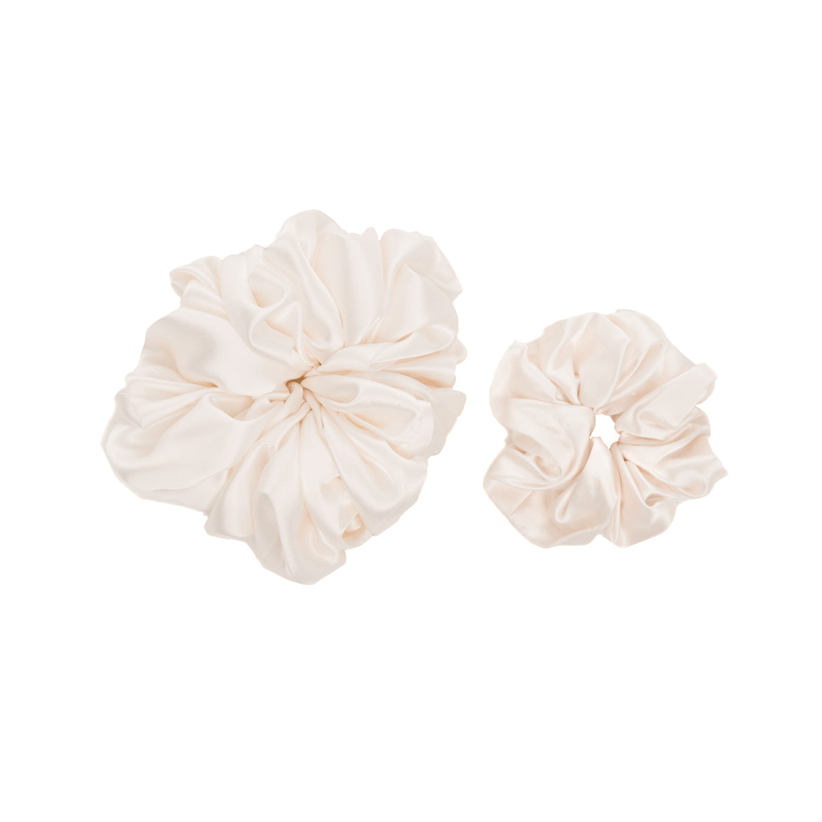 Are You Am I - Faeli Scrunchie **white
