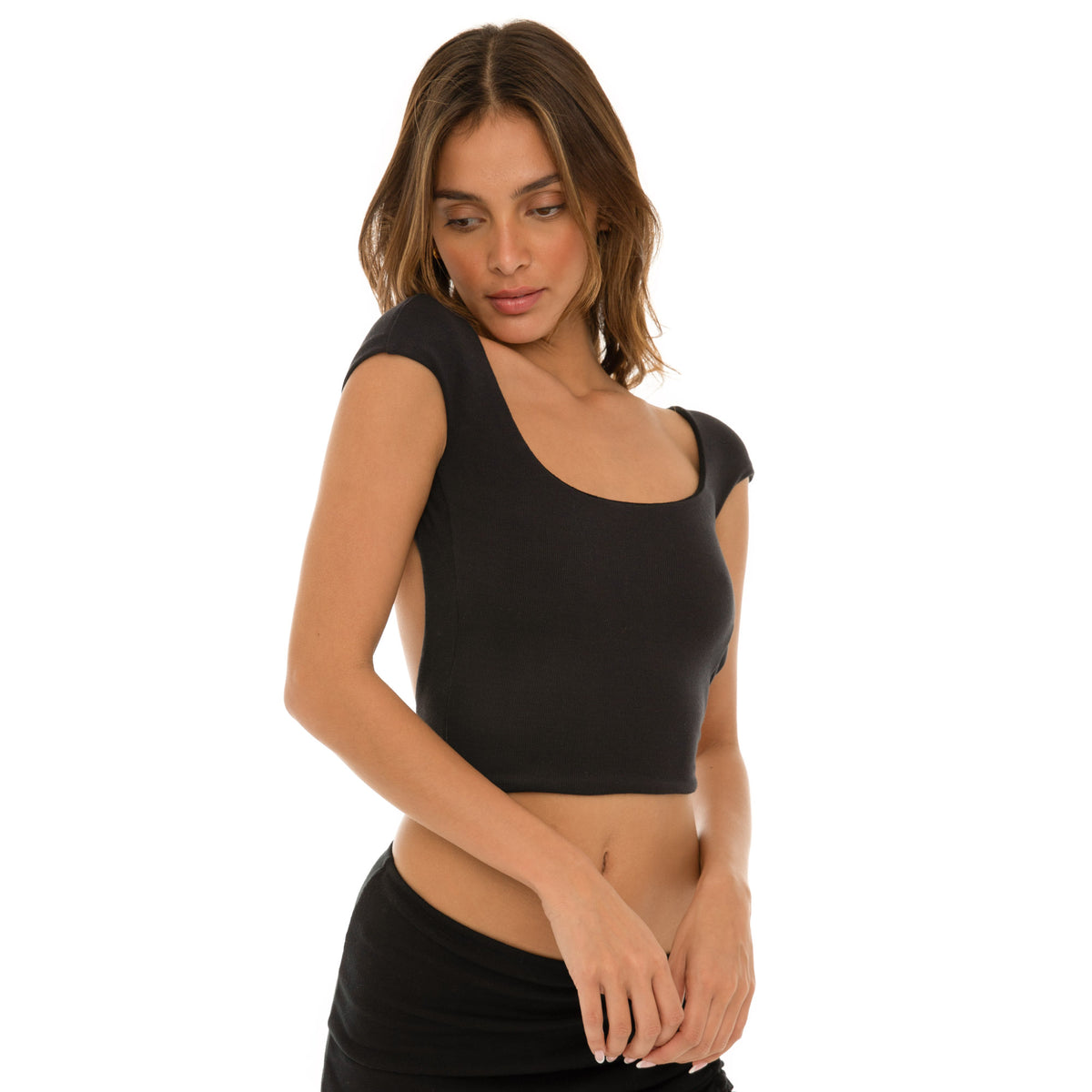 Are You Am I - Juna Top **black