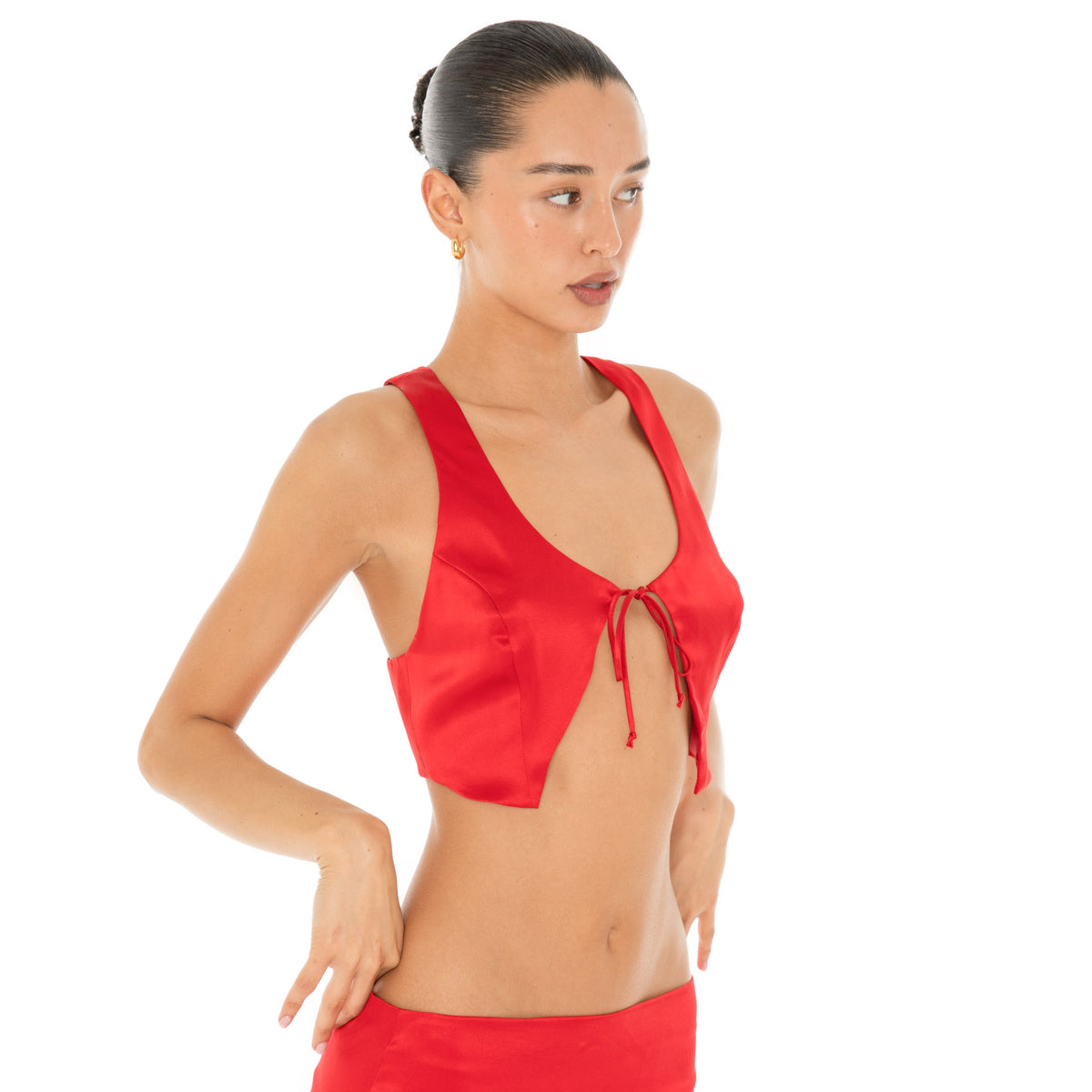 Are You Am I - Kih Vest **cherry-red