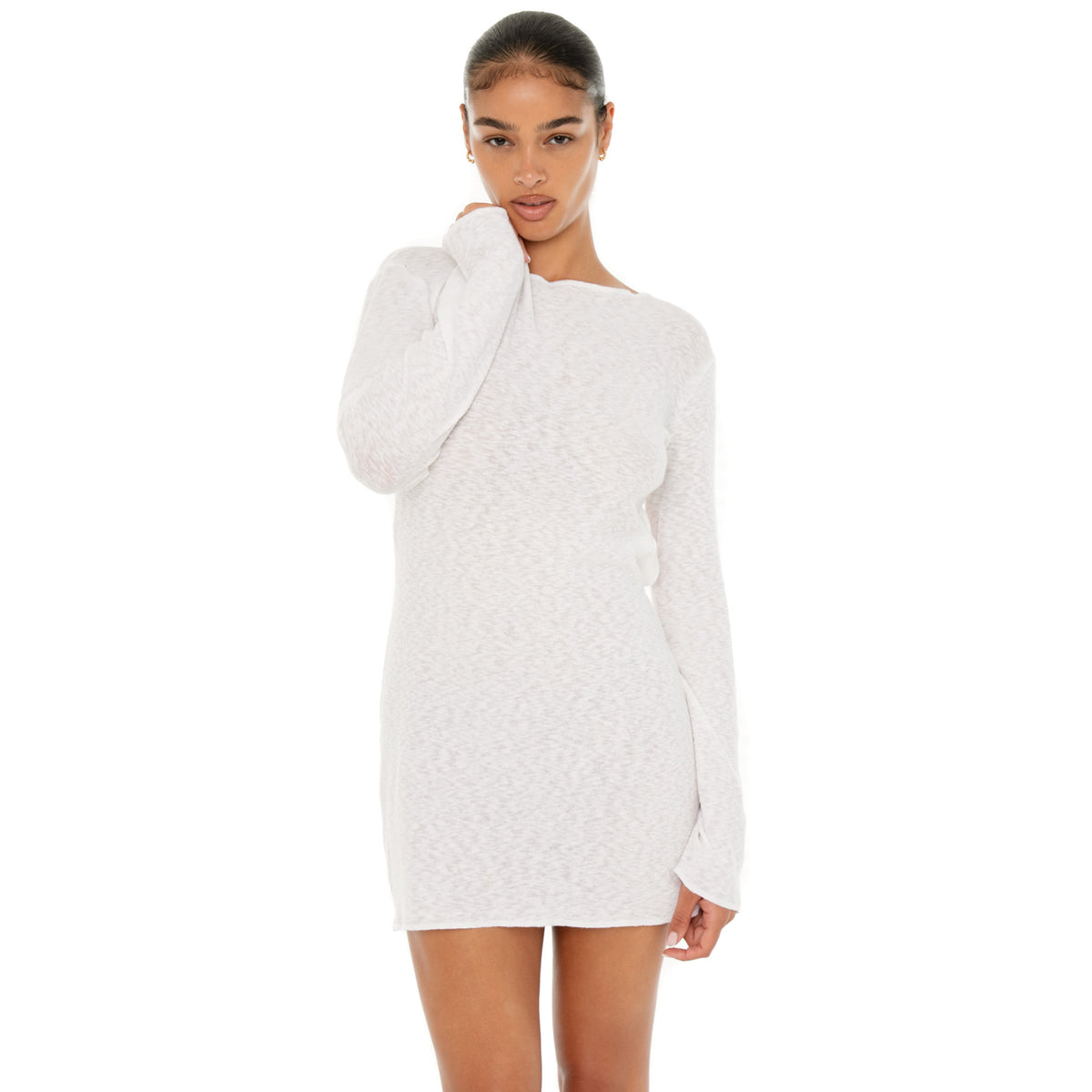 Are You Am I - Kikka Dress **white