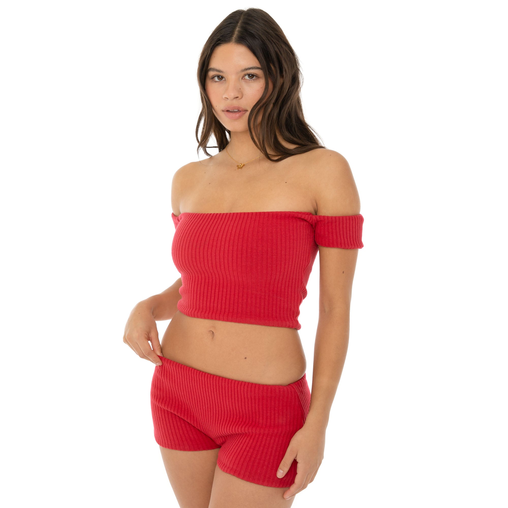 Are You Am I - Minka Top **red