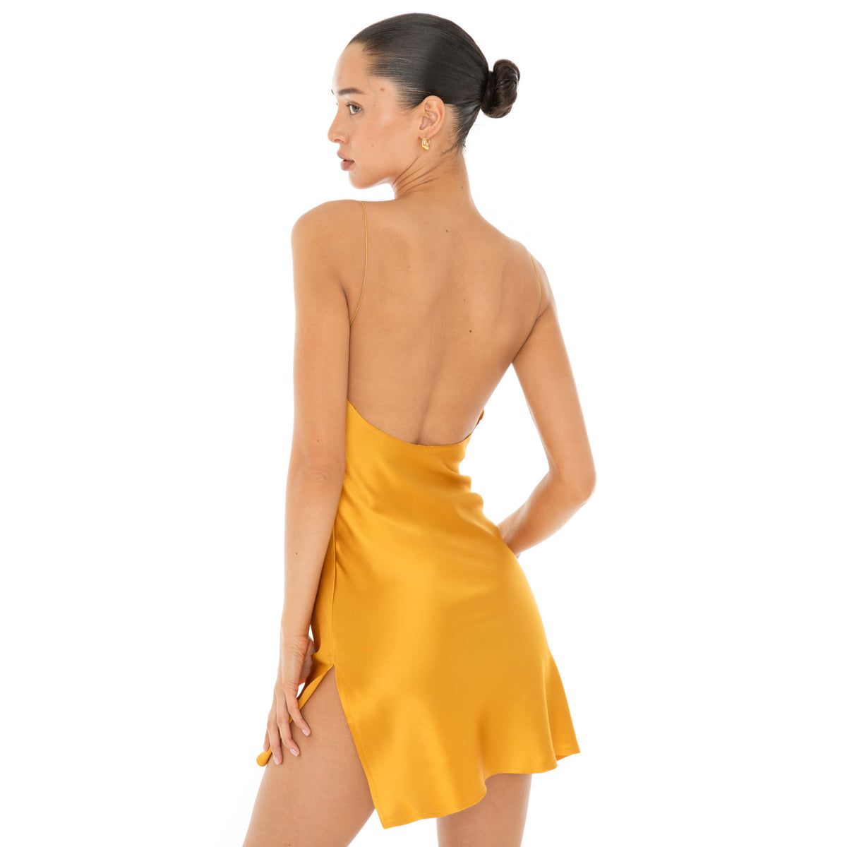 Are You Am I - Nique Mini Dress **honey