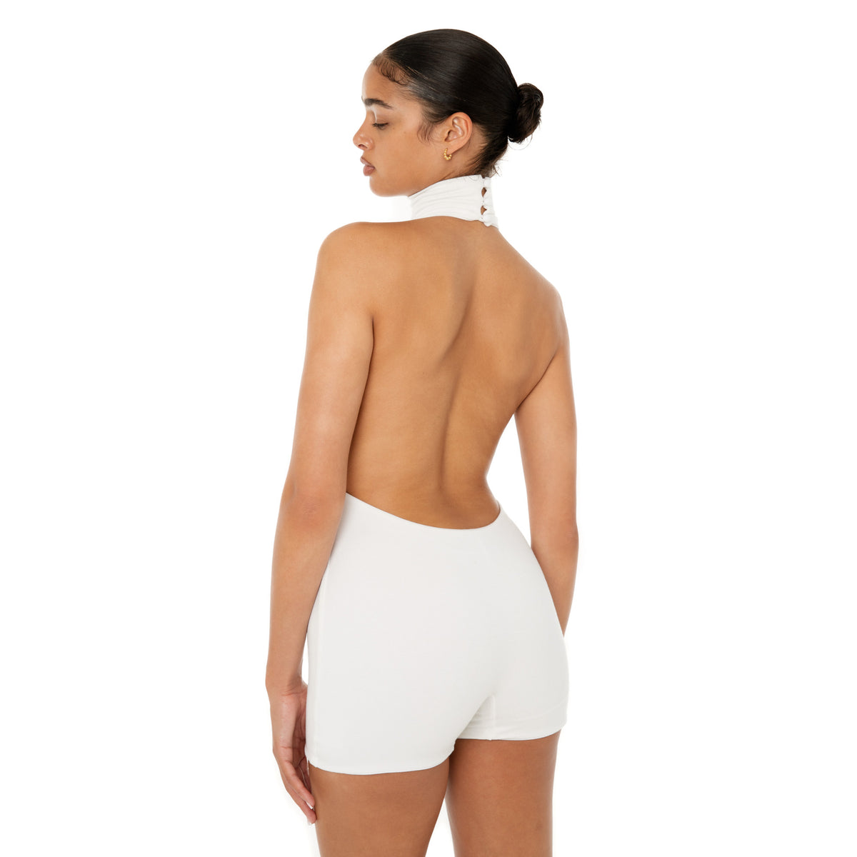 Are You Am I - Raili Romper **white