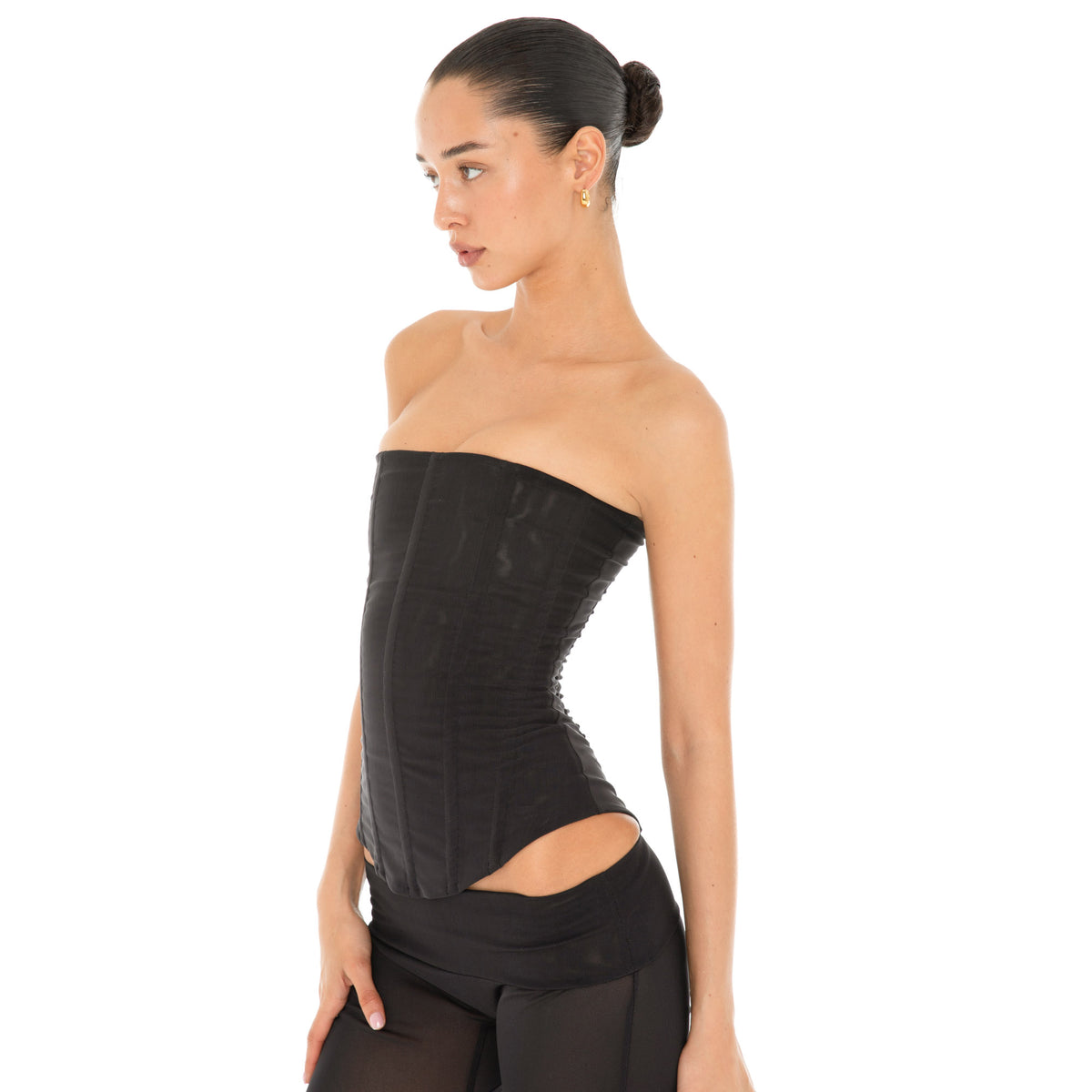 Are You Am I - Sunniva Corset **black