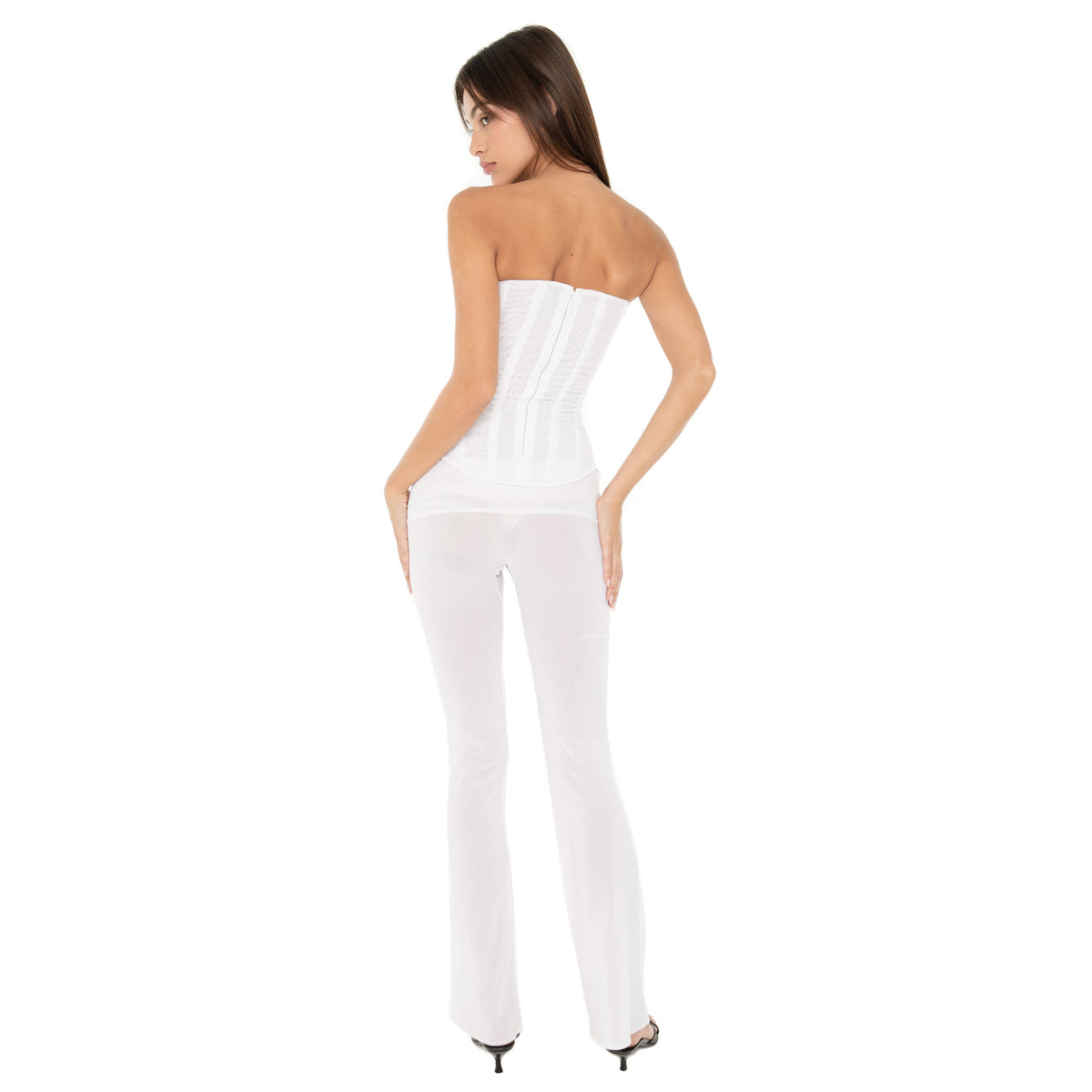 Are You Am I - Sunniva Pant **white